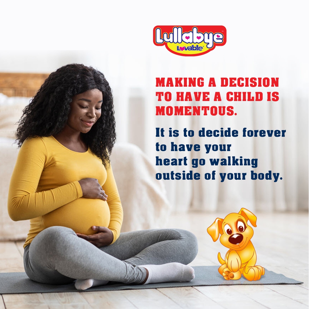 Making a decision to have a child is momentous!

#LullabyeLovable #LullabyeStories #LullabyeFamily