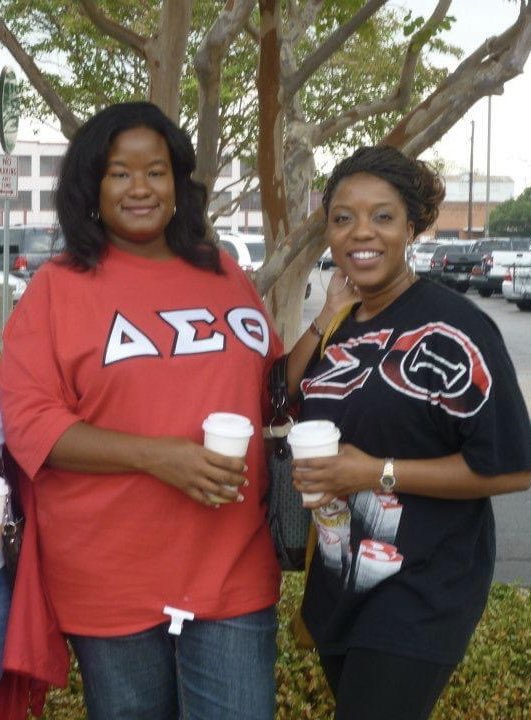 pinderpencil's tweet image. Happy 25th Deltaversary Sorors!❤️🐘❤️ #aquamarine10 #spring97 #rhoeta #baylor