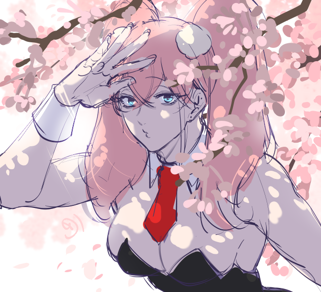 こういうお桜メス子描きたい🌸
イメージラフだわ🐰 