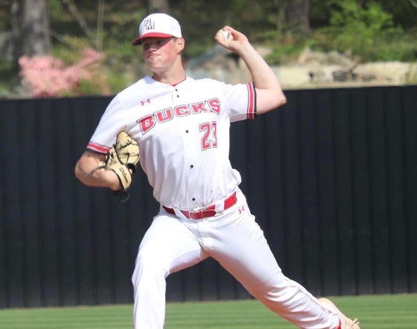 James_McC23's tweet photo. Excited to announce that I have committed to play baseball at Arkansas State! Extremely thankful to everyone who made this dream possible!🐺 @AStateBaseball @UARMBaseball @EAPerformance_ @wshef34 @Spigner23 https://t.co/CIrC89Wvm2
