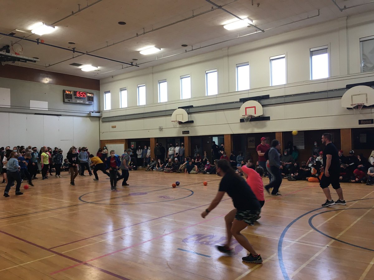 Spring Fling Student vs Teacher Dodgeball game! <a href="/CCRCE_NS/">CCRCE</a>