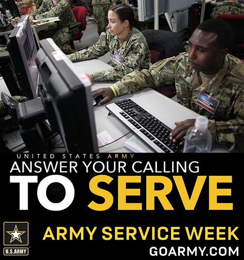 Cyber__7's tweet photo. The Army is a great way to serve America, and Army Cyber offers real, challenging missions, great benefits on diverse world-class team. Check out enlisting, reenlisting or reclassifying as a cyber warrior: https://t.co/ZSrBoK8eX8 #MarchToService #ServeWithUs https://t.co/4SpvplLBfg