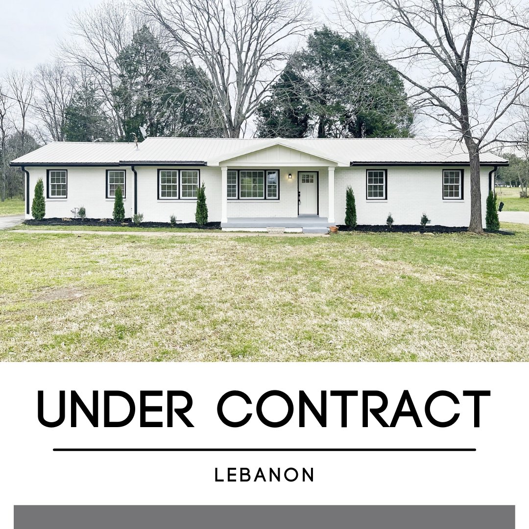JustinTuckerTe1's tweet photo. Kayla's buyers are now UNDER CONTRACT on this adorable home in Lebanon!

#JustinTuckerTeam #PlatinumRealtyPartners #realestate #realtor #agent #realtorlife #615realestate #middleTNrealestate #undercontract #homebuyer #LebanonTN https://t.co/0pIoEsgaKS