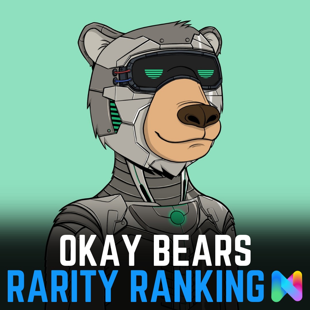 MetaRarity.eth (@metararity) on Twitter photo Okay Bears X MetaRarity 🎉
The Okay Bears by <a href="/okaybears/">Okay Bears</a> Rarity Ranking is live!
metararity.com/collection/oka…
Giving away:
🏆4 $SOL ($440) #Solana
To Enter:
1⃣Follow <a href="/okaybears/">Okay Bears</a> & @MetaRarity
2⃣RT, LIKE
3⃣Tag 3 friends
48H⏰ #NFT #okaybears #SolanaNFTs #NFTcommunity #NFTGiveaway Okay Bears X MetaRarity 🎉
The Okay Bears by <a href="/okaybears/">Okay Bears</a> Rarity Ranking is live!
metararity.com/collection/oka…
Giving away:
🏆4 $SOL ($440) #Solana
To Enter:
1⃣Follow <a href="/okaybears/">Okay Bears</a> & @MetaRarity
2⃣RT, LIKE
3⃣Tag 3 friends
48H⏰ #NFT #okaybears #SolanaNFTs #NFTcommunity #NFTGiveaway