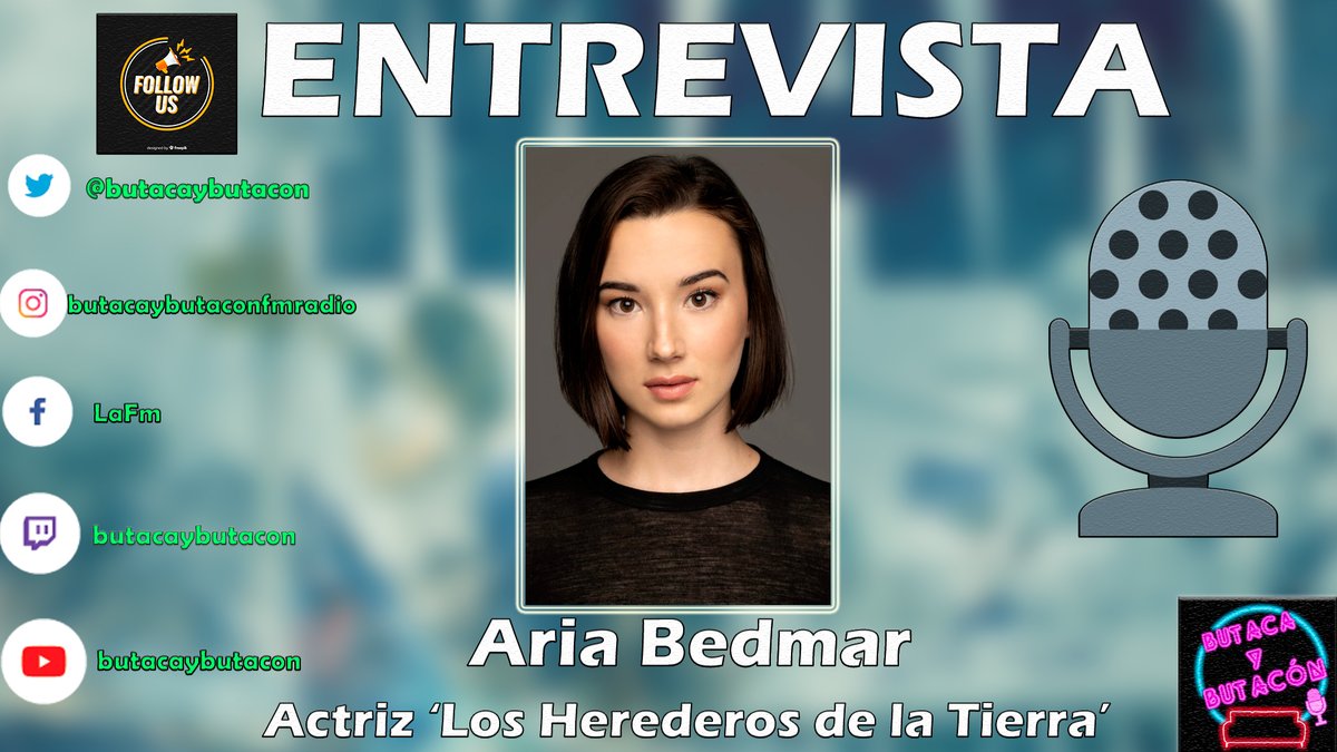 butacaybutacon's tweet photo. 🎙️#Entrevista #Podcast
➡️Aria Bedmar, un talismán en constante evolución. @NetflixES @Kailash_es
📢Hablamos con @AriaBedmar actriz que ha estrenado recientemente #LosHerederosDeLaTierra y rueda bajo las órdenes de @paco_plaza #HermanaMuerta
https://t.co/FCBYYh0C6o https://t.co/um9ky3OHLP
