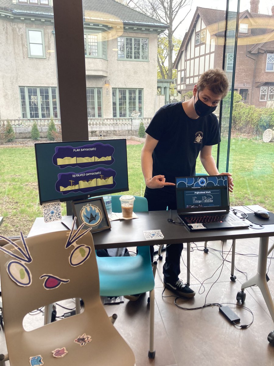 BrandonDeluso's tweet photo. Clark Fest more like… uhhhh… please look at my UI 👀 (ft. The House Haunters chair) https://t.co/qcQJjy6H14