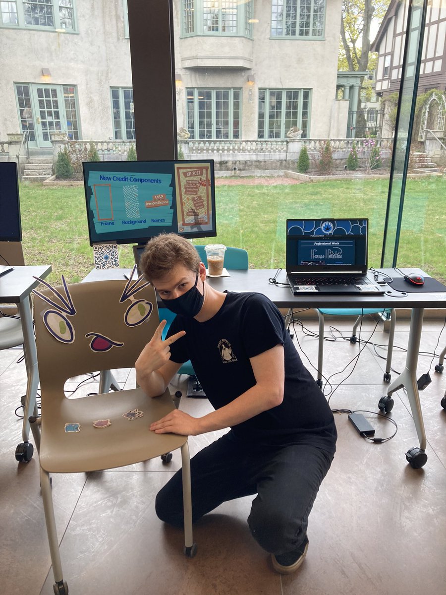 Clark Fest more like… uhhhh… please look at my UI 👀 (ft. The House Haunters chair)