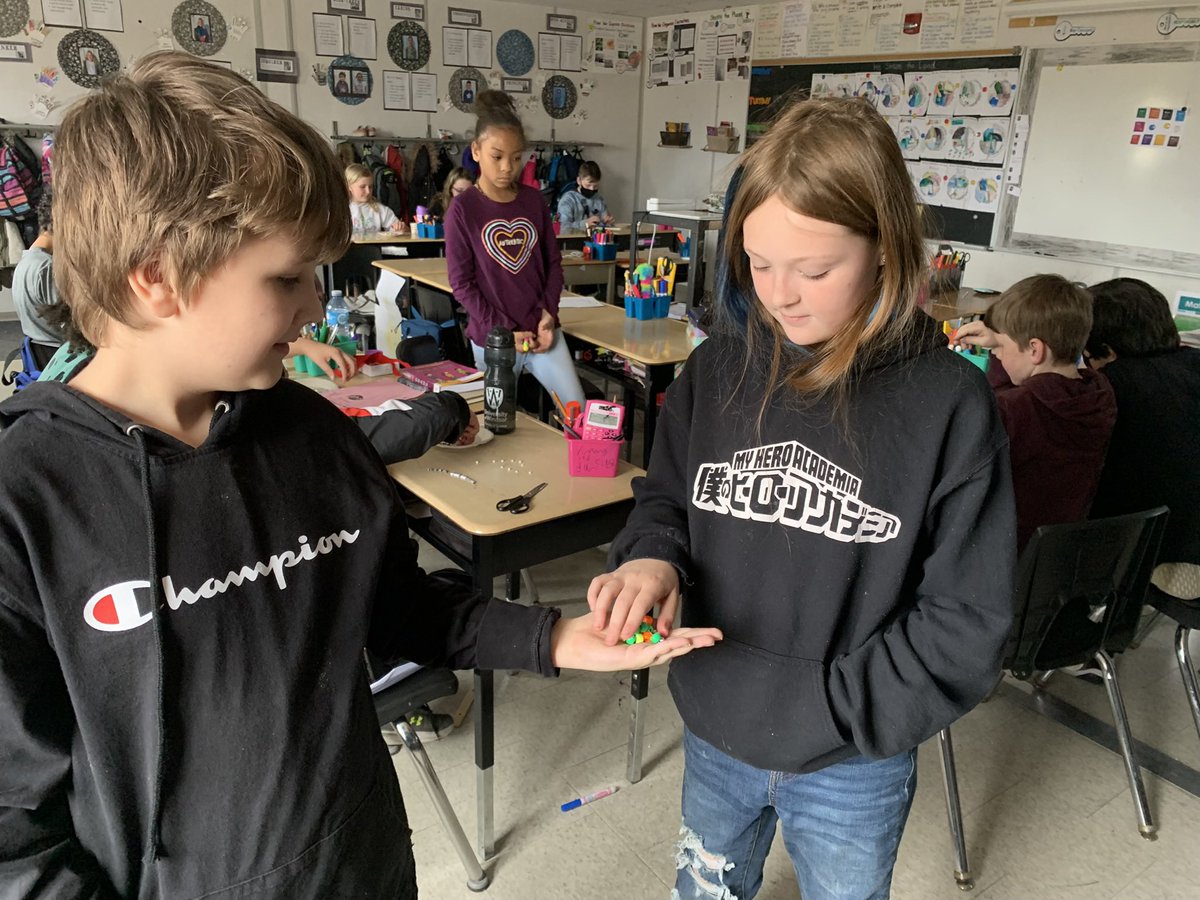 The Grade 5s created and exchanged friendship bracelets in social studies to represent agreements between 2 parties in maintaining a long-lasting friendship. They used the bracelets as a way to symbolize promises. <a href="/mdbennie/">MDBennie PS</a>