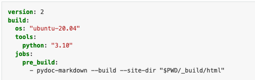 readthedocs's tweet photo. We shipped docs for one of our most-requested features: user-defined build jobs! We're excited to already see users adapting our platform for tools like Poetry &amp; Doxygen. Learn more in our docs on the topic with some examples to get you started:

https://t.co/Dw7Sqsr4gp https://t.co/REjUPQOGey
