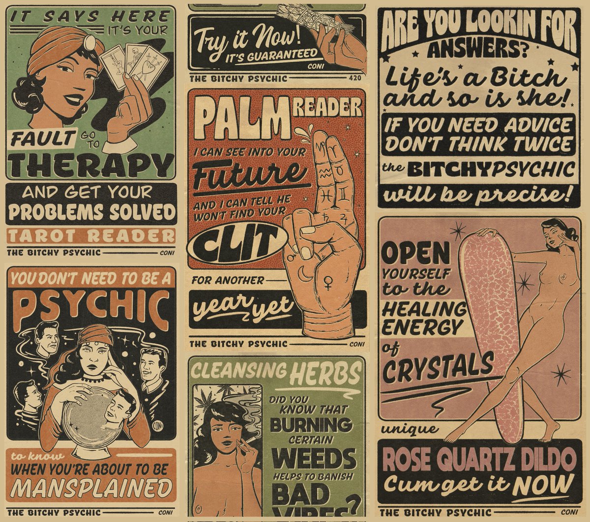 The BITCHY PSYCHIC it's here!
🔮My #Genesis collection on <a href="/exchgART/">Exchange Art</a> 🔮
First two drops 1/1, just listed! 🪄✨

🔗 exchange.art/series/The%20B…

#NeoNostalgia #Exchange #Nft #DivinationServices