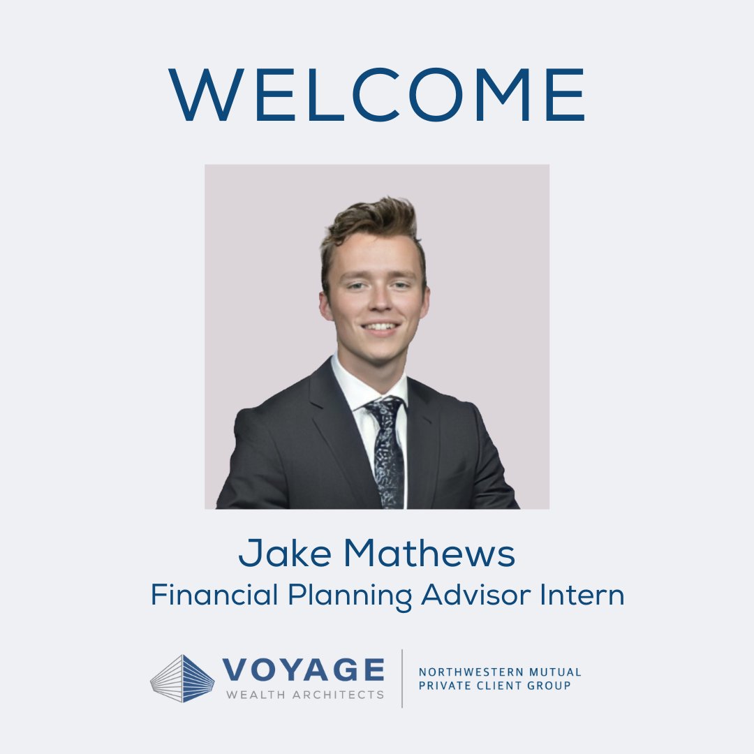 VoyageWA's tweet photo. Please join us in welcoming our newest Financial Planning Intern, Jake Matthews! Jake is currently a junior at the University of Minnesota studying Economics and Management, and he will work with our team to help craft custom financial plans for our clients. Welcome, Jake! https://t.co/73q4ZWog8N