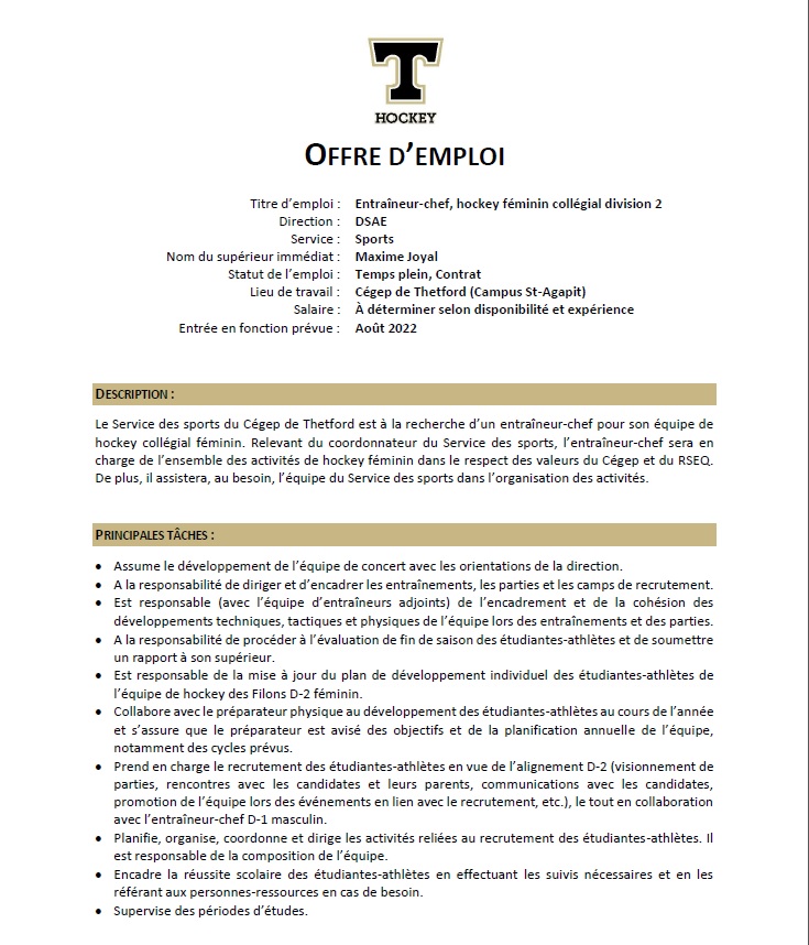 Filons Cegep Thetford tweet media