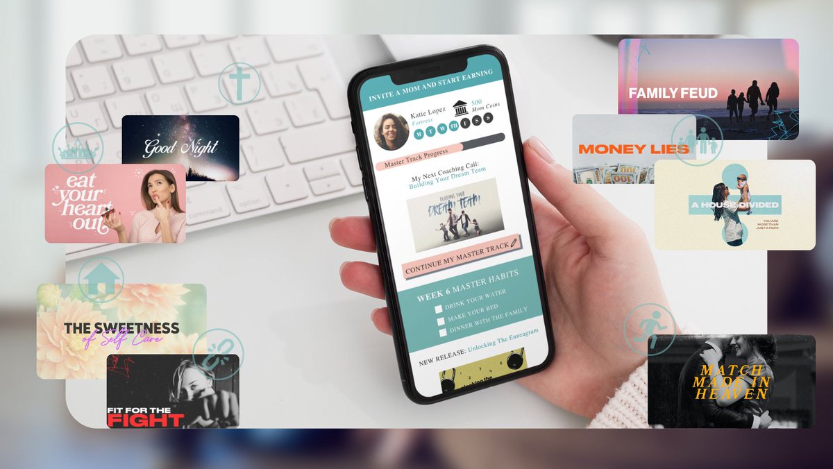 HannahKeeley's tweet photo. A "mom coach" in your pocket? Unlock coaching, faith training, bonuses &amp; a private social network JUST for moms!

$197/month... Get inside for just $1 HERE!

👇👇👇
https://t.co/ooJ93EddKB https://t.co/6W6plqAtLP