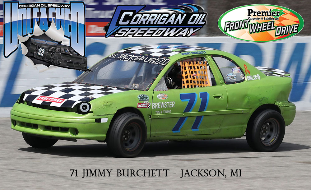 CorriganOilRace's tweet photo. You want fun? How about the Premier Carpentry & Painting Outlaw Front Wheel Drives at @CorriganOilRace
They'll be at #Unleashed2022 THIS Fri.-4/29
4⃣ to keep an 👁️ on
62 Todd Metz Sr.
6 Pat Dent
71 Jimmy Burchett
28 Scott Casaday
#TheTrackTheStarsCallHome | #EarnYourWay https://t.co/QhGy7N0h9e