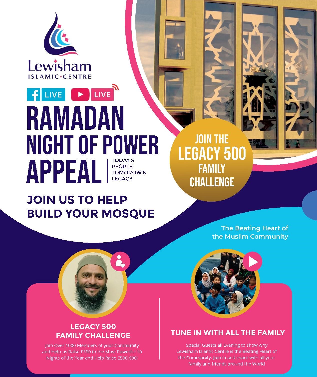 Lewisham Mosque on Twitter "Today's people, Tommorow's Legacy LIC