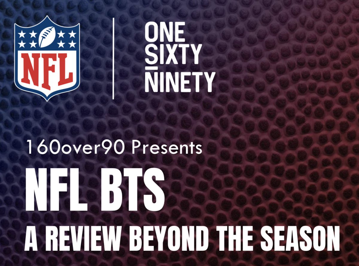 160over90's tweet photo. This past season, the @NFL experienced one of its most remarkable years yet. Ratings spiked &amp; digital consumption skyrocketed. With this expansion, we offer insights around trends that are contributing to the NFL’s momentum as the 2022-23 season kicks off. https://t.co/YWY66YVOZo https://t.co/cirbpSidHP