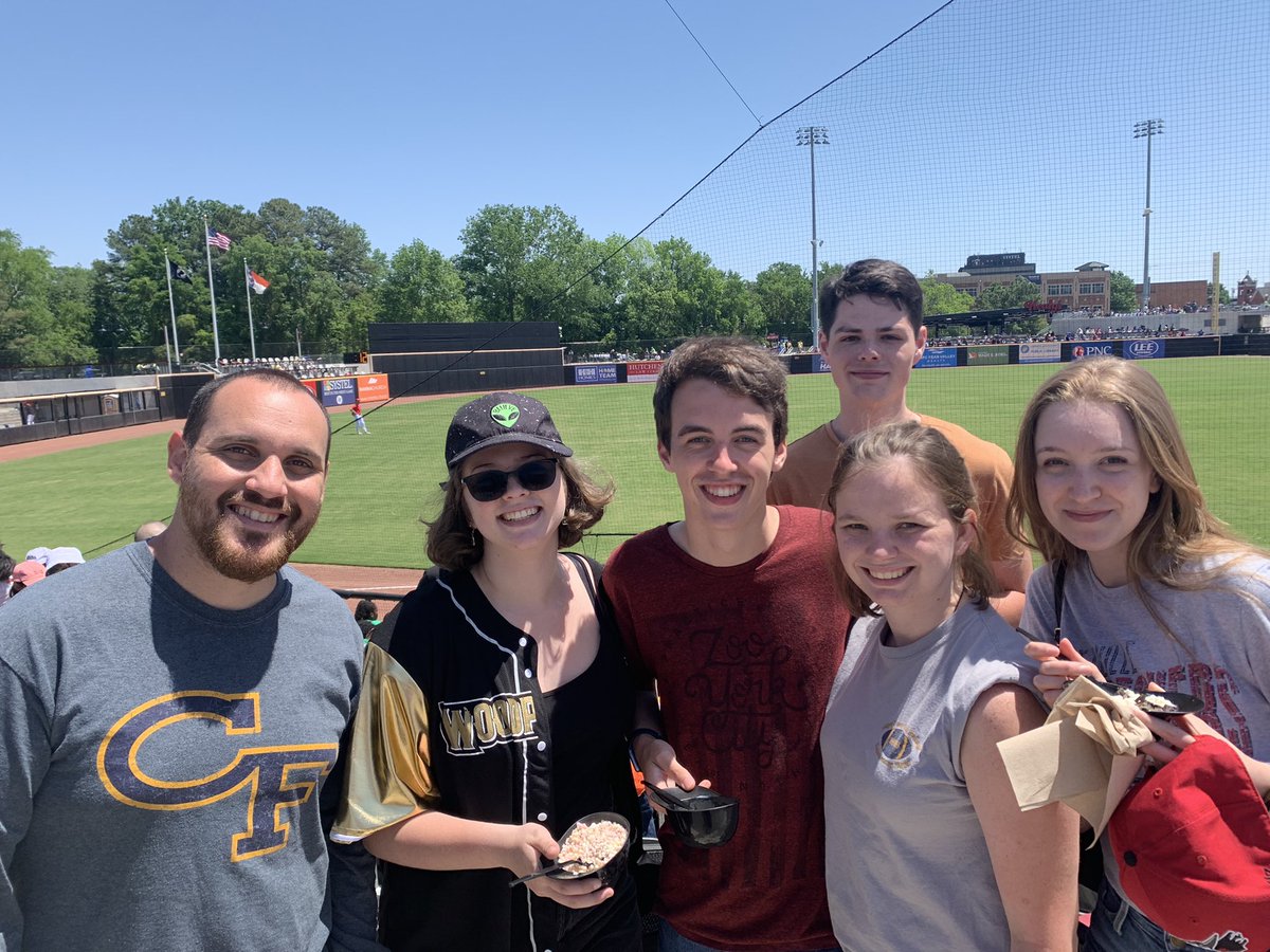 cfhistorynerd's tweet photo. Some of our CFHS AIG Seniors at the @WoodpeckersNC Education Day! Such a fun experience and a perfect day for it! Thank you Woodpeckers!
@CCSSuptConnelly @CumberlandAIG #CCSAIG @SmallsAritia @mellottahill1 @WeAreCapeFear @jasontjordan https://t.co/yIV93SuJJp