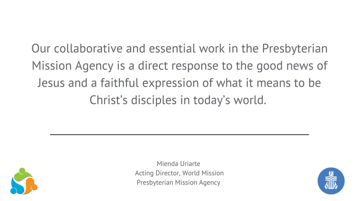 Presbyterian's tweet photo. Watch the Presbyterian Mission Agency Board meeting LIVE at https://t.co/DpA5vAvWpd.
#PMAB #PMA #PCUSA #Matthew25 https://t.co/suIKqiDSlO