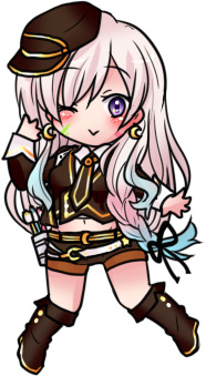 ムーナ(ホロライブ) 「ホロライブインドネシア1期生ガールズ!!
#GambaRisu #ioarts 」|ぶーわ@Skeb受付中のイラスト