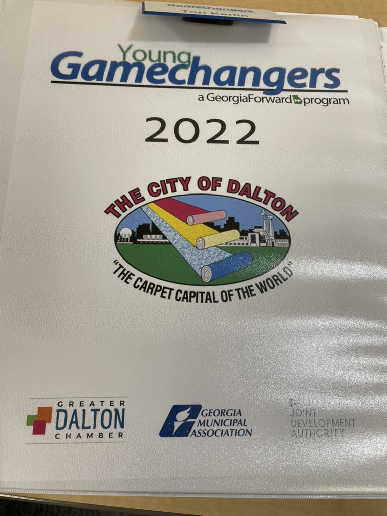 jmock2's tweet photo. Today is a great day to be in Dalton GA as we welcome @GeorgiaForward and the Young Gamechangers group. We look forward to see the outcomes that they come up with. @DaltonGaCity @daltonchamber @visitdalton https://t.co/qARMP4Bem2