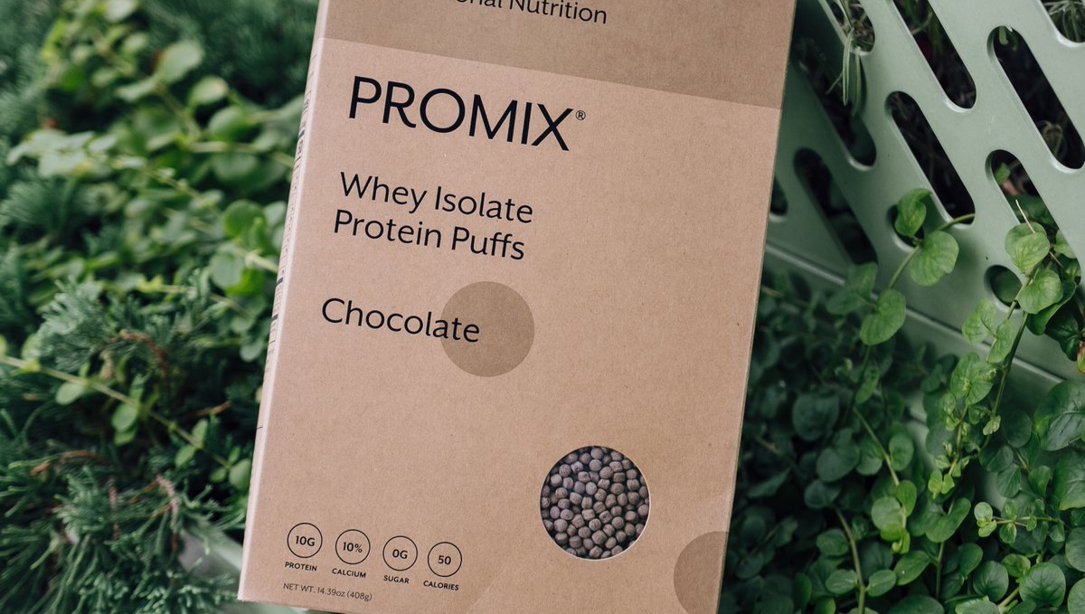 Have you ever tried our Protein Puffs?⁠ They're the easiest way to increase your protein intake with 10g of whey protein per serving. ⁠Great for adding to yogurt, smoothies, cereal, oatmeal... or just about anything! ⁠ ⁠#promix #promixnutrition #noartificialanything