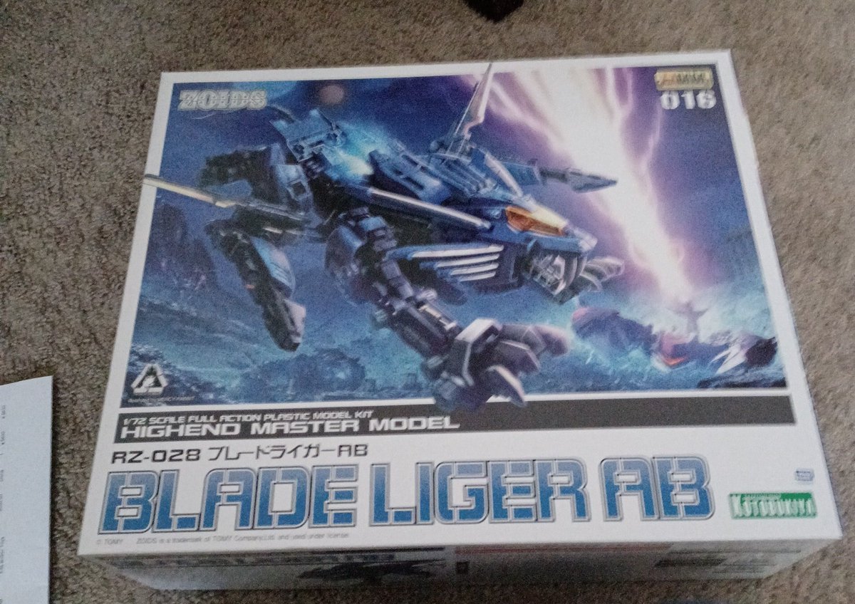 Acescorcher1's tweet photo. Well time to build my first zoid. This is gonna talk awhile. #ZOIDS #BuildJakapan #hobbylink https://t.co/PEfOHIrmhd