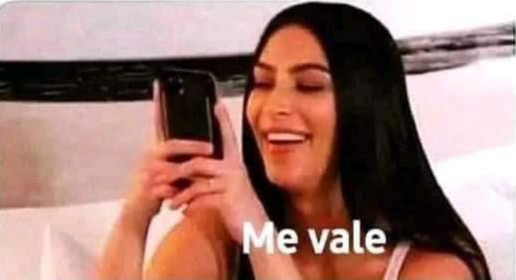 "Amiga, no subas ese meme porque la gente se puede ofender". 

Yo: