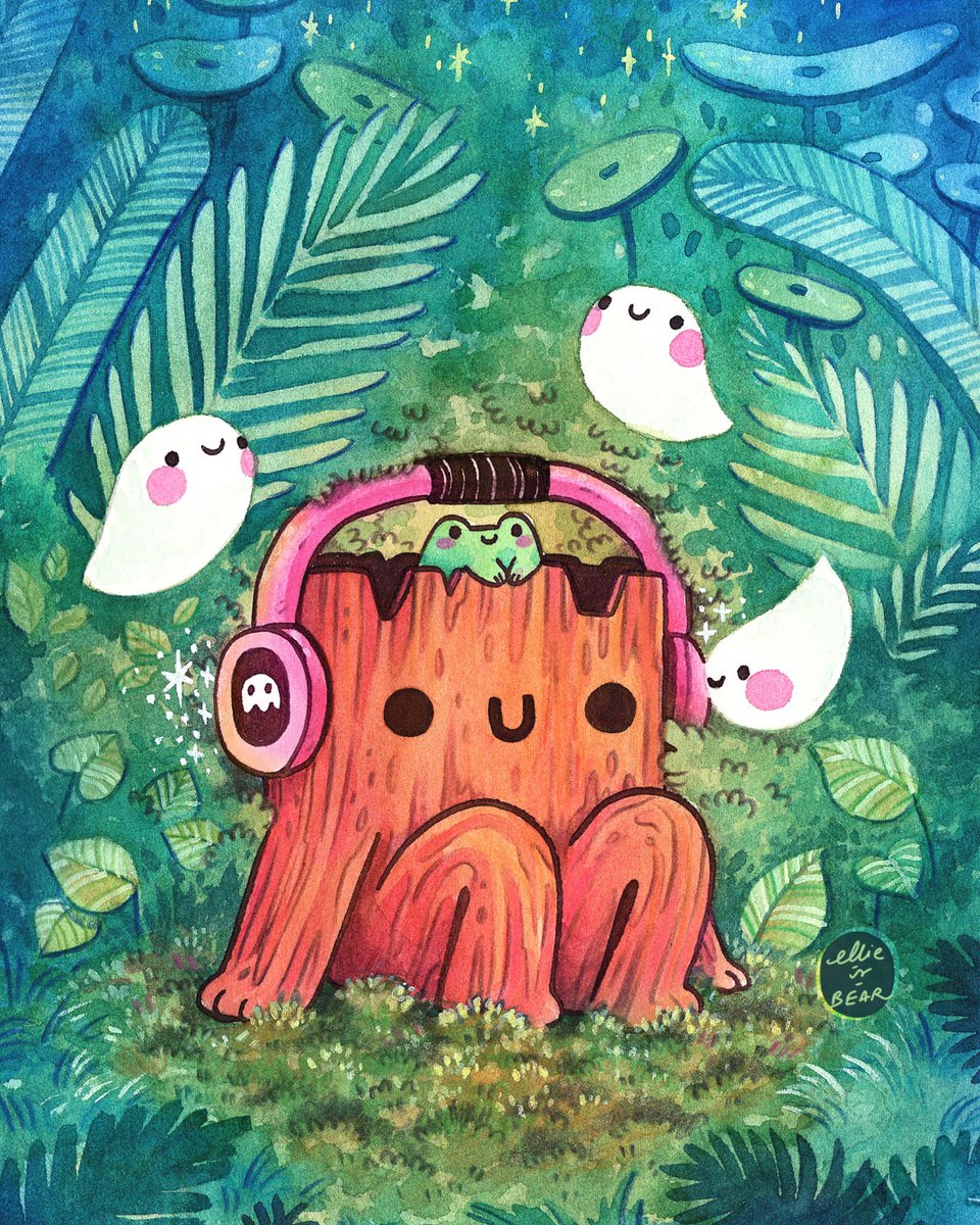 ellievsbear's tweet photo. Ent and little tree frog ✨ https://t.co/To3aGsZrLJ