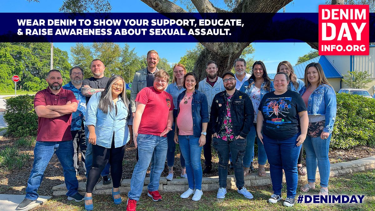 TJM Promos supports National Denim Day's campaign against sexual assault. We wear denim as we stand in solidarity with sexual assault survivors.