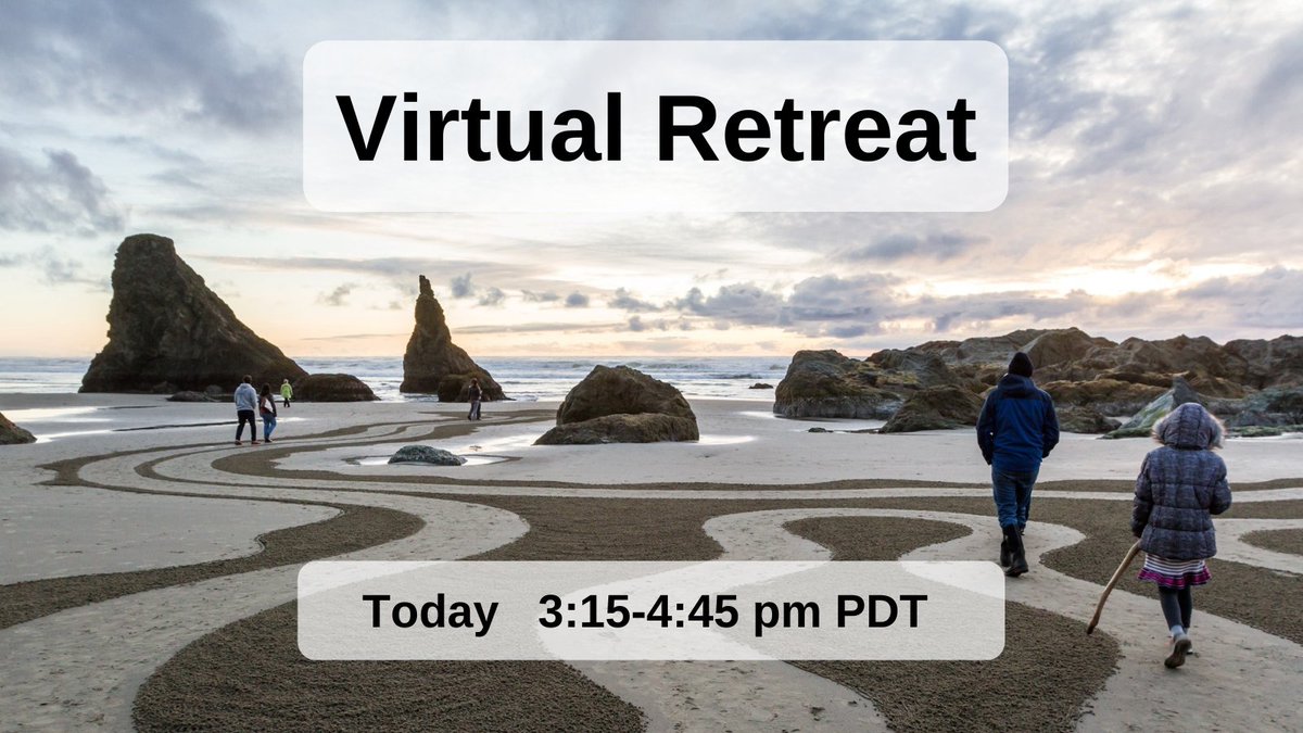 90 minutes of rest and rejuvenation start at 3:15 pm today! It's not too late to register and join us for our highly experiential virtual retreat: bit.ly/3iN95v2 #WellbeingWednesday #Wellbeing #EmployeeWellbeing
