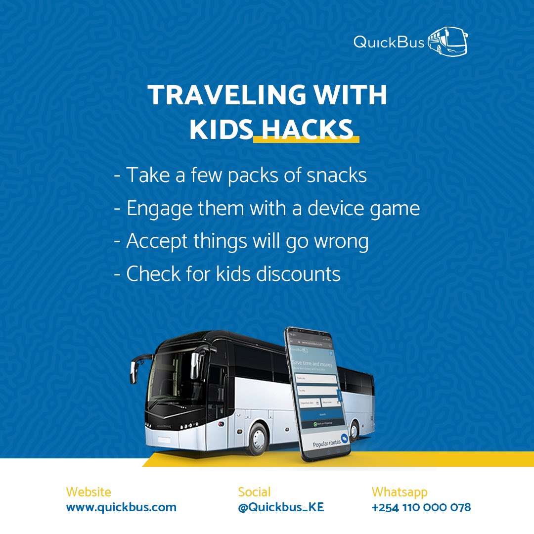 Kids are a handful, especially on trips! 
But with some handy hacks, it can be even more fun with them🎉

#QBTravelTips