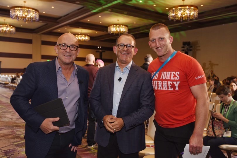 "It's not about a lack of potential but a lack of purpose behind what you’re doing—remove the phrase 'I can’t' and replace it with 'I can’t yet.'" - <a href="/RobJonesJourney/">Rob Jones</a> at #VPThrive2022