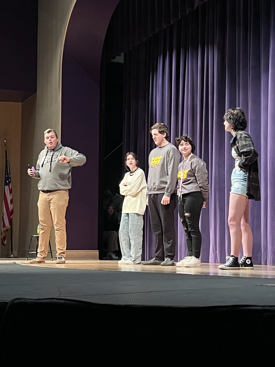 wildcatsenate's tweet photo. Go see the @bshs_drama_club Improv Comedy Show tonight at 7 pm in the PAC! It is hilarious and completely made up! It is free to attend, yet they’ll be taking donations and selling concessions!! Don’t miss out on the fun and laughs! Break a leg friends! https://t.co/6OI1knCrxg