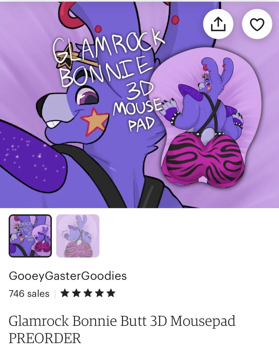 KumaBear357's tweet photo. Etsy also had Bonnie :3 https://t.co/nbQmC725ZX
