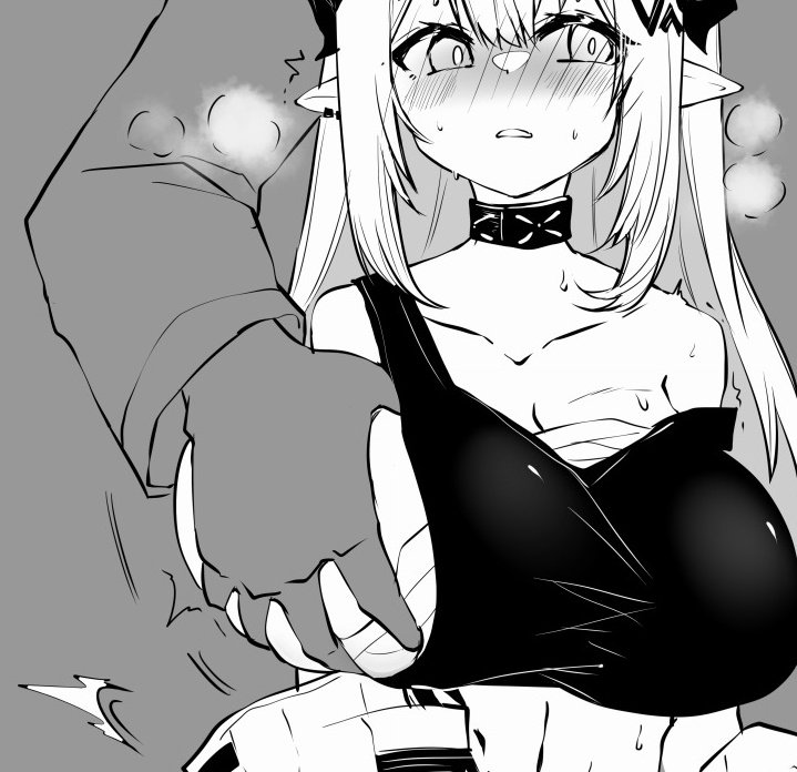 Ceris is enjoying being groped.

Don't tell anyone.