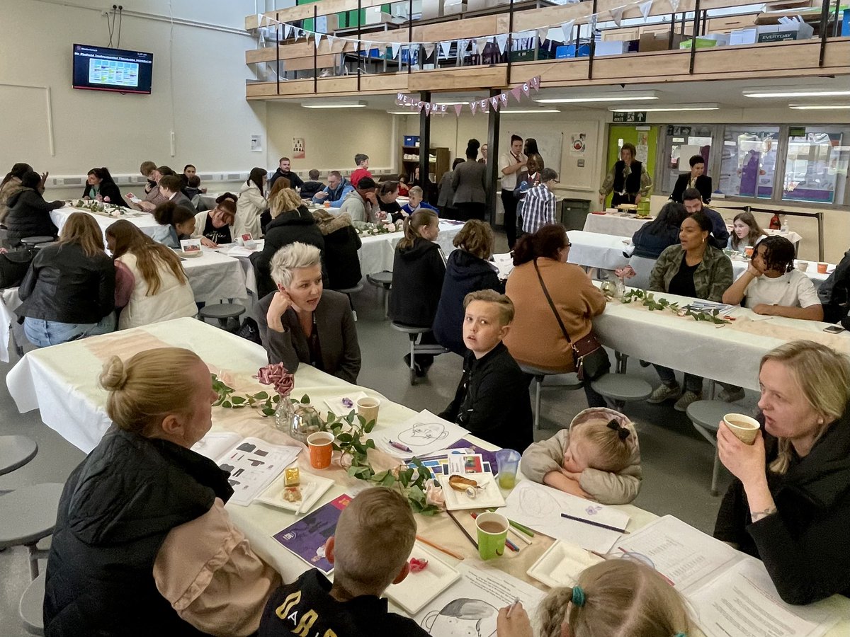 I had a TEA-rrific time at our first Year 6 Afternoon Tea event of the year - It was so incredible to get to meet all of our amazing future Moreton super 7’s! I cannot wait for our next session tomorrow 🍰🧁🫖☕️ <a href="/mrshevansasl/">Mrs H Evans</a>