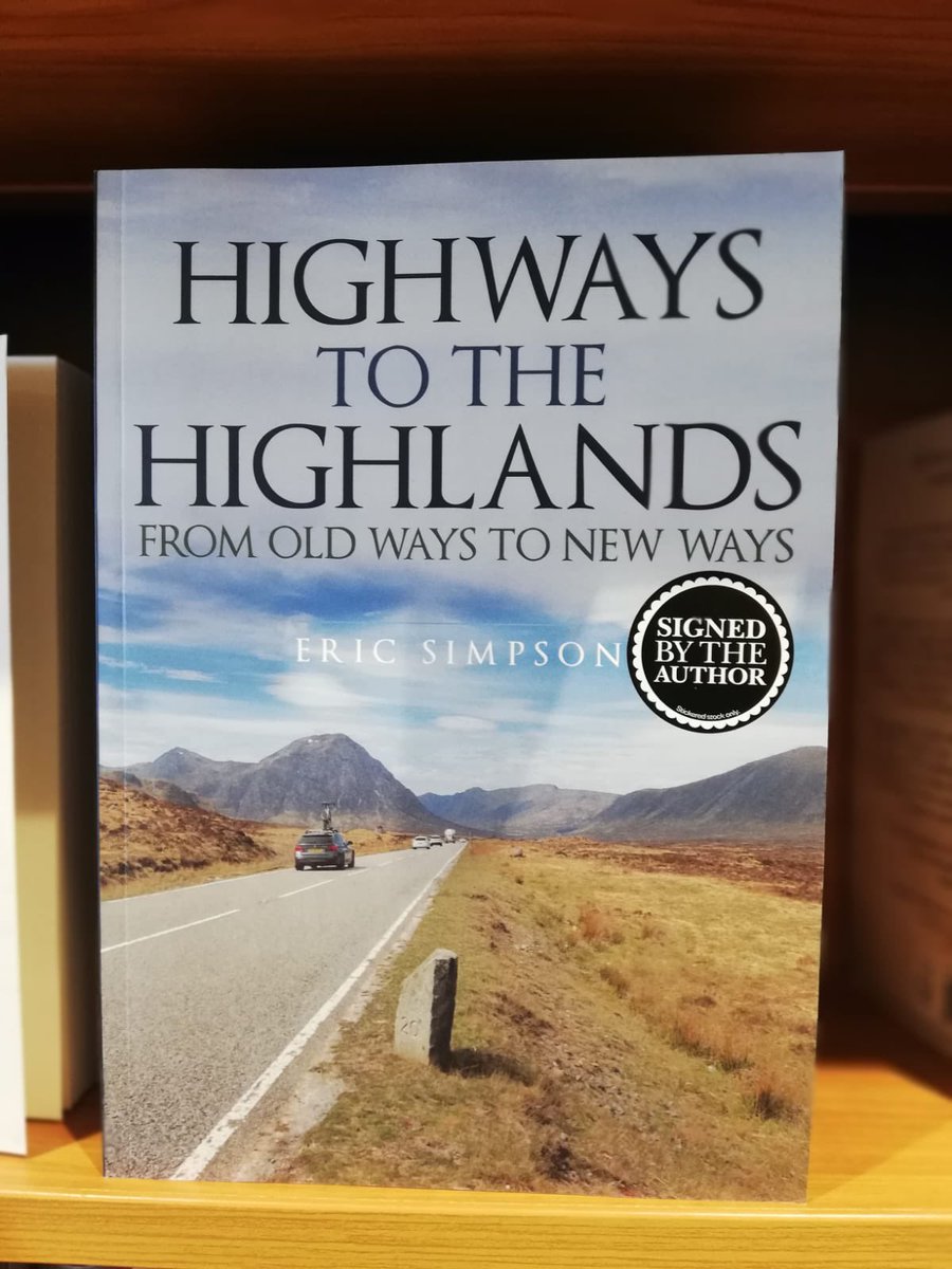 WatAviemore's tweet photo. It’s always a pleasure when an author comes into the store to chat to us about their books 😄. And it was great to meet Eric Simpson! Here he is signing his book ‘Highways To The Highlands - From Old Ways To New Ways’. #Highlands #aviemore #Cairngorms #waterstones
#ericsimpson https://t.co/6NqOXKbObi