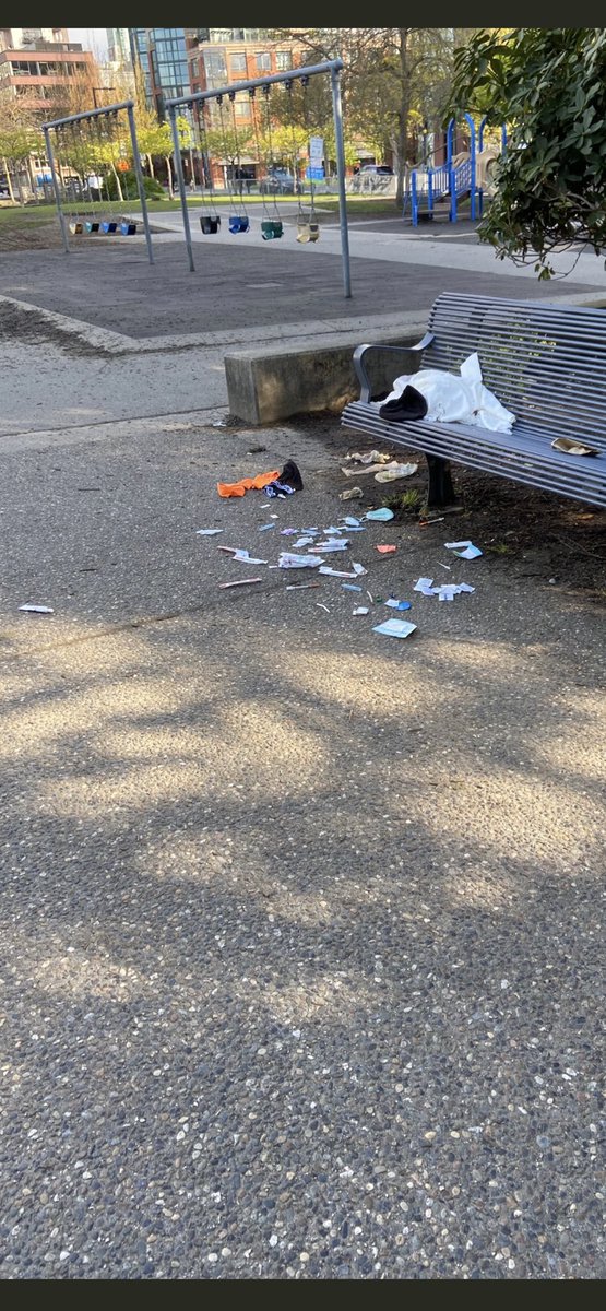 NPAVancouver's tweet image. Right in front of Elsie Roy Elementary School. We cannot continue to normalize this. Vancouver is dying. 

Photo credit: @SarcasticallyAJ