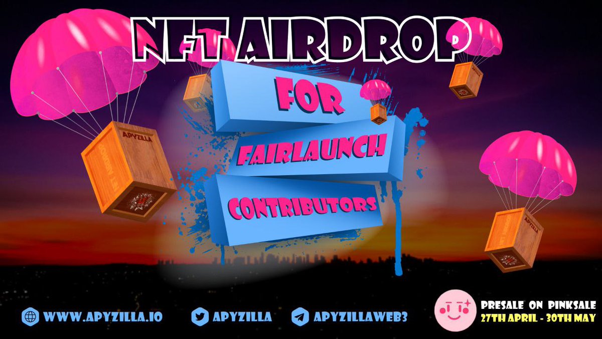 💰 Value: 20.000 $AYZ
👥 Referral: 100 $AYZ
📒 Partnership: Metamask, Pinksale, Coinmarketcap
📋 Contract: BSCscan
📆 Date: 27th APRIL- 01th MAY

pinksale.finance/#/launchpad/0x…

Talk with the Telegram Bot
t.me/AirdropZilla_b…

#Move2Earn #cryptocurrency #CryptoNews #BTC