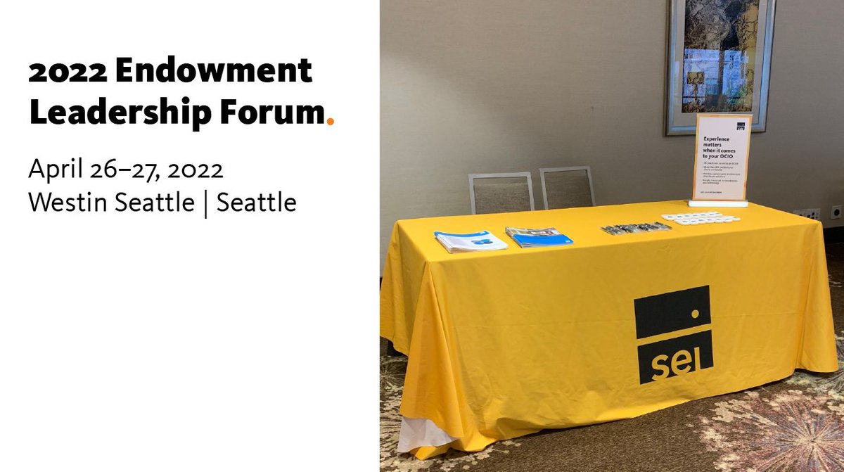We’re here at the 2022 NACUBO Endowment Leadership Forum. Check out the program to find a session that’s right for you. Find us for to discuss strategic ideas. <a href="/mjbobyock/">MJ Bobyock</a> <a href="/NACUBO/">NACUBO</a>  nacubo.org/Events/2022/20…