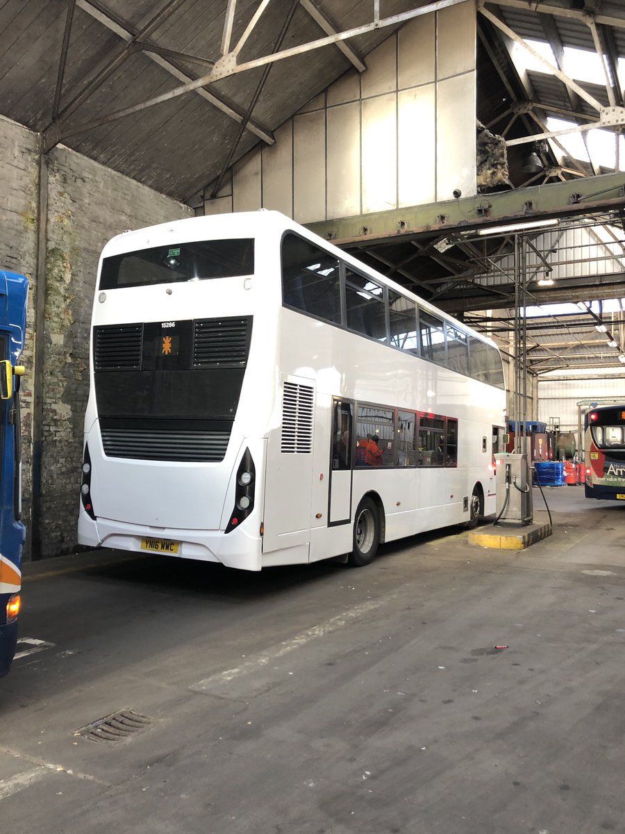 Quick trip up to Ashford this afternoon to collect 15286 from the paint shop.