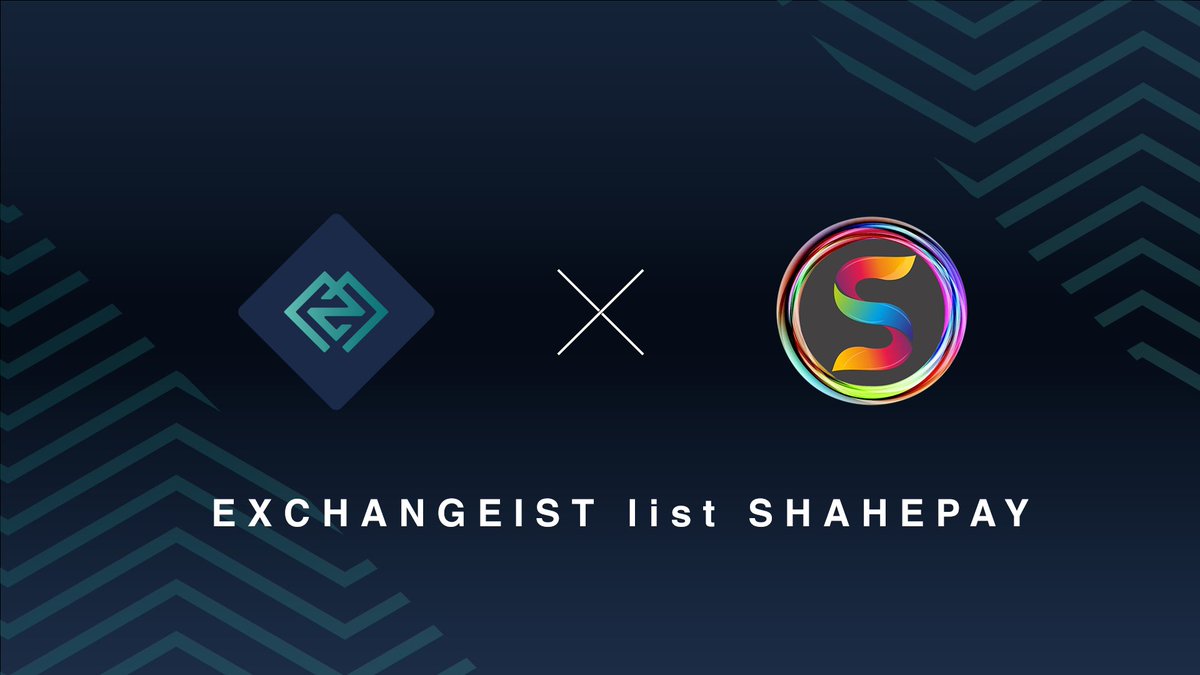 exchangeist_cex's tweet photo. OFFICIAL ANNOUNCEMENT 

Dear Users,
EXCHANGEIST  is scheduled to list SHAHEPAY @shahepay  on BUSD Pair Asset. 

Deposit function start at  : 2022.04.27  06:00 AM UTC 
Trading function start at  : 2022.04.27  08:00 AM UTC
Trading Pair: SHAHE/BUSD

Link: https://t.co/PRsSLrlx8h https://t.co/Pijqt91Ai5