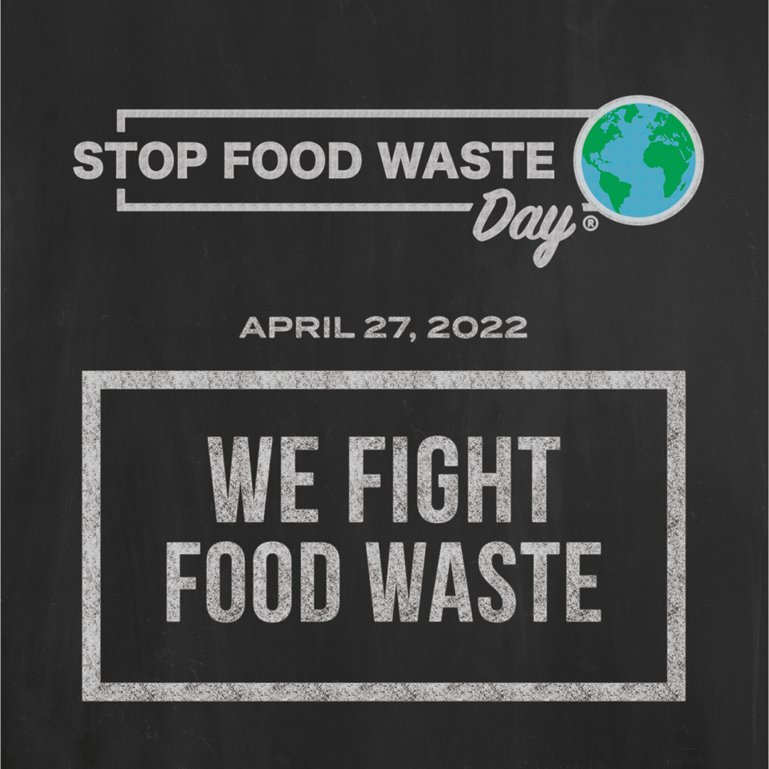 We pledge to make every day Stop Food Waste Day. Join us as we fight food waste today! Follow all the action using #StopFoodWasteDay and take the pledge at stopfoodwasteday.com.