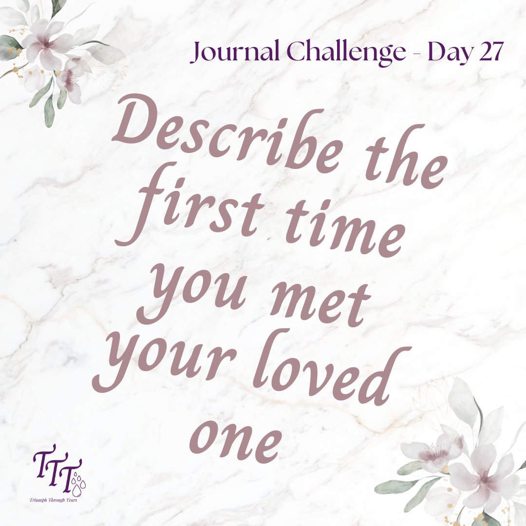 Triumph_Tears's tweet photo. What were your feelings, impressions, and reactions when you first met your loved one?

#grief #grievingmother #griefjournalchallenge #shareyourgrief #grievingmom #grieving #griefsupport #normalizegrief #triumphthroughtears #griefvalidation #griefjourney #selfwork #griefcommunity https://t.co/kLqGYaAS3Y