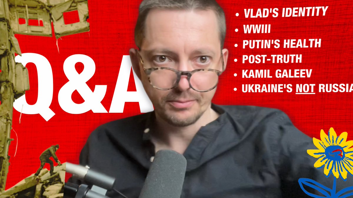 Huge Q&A on my second YouTube channel, up now. 🔴💙💛 youtu.be/kmdfWlVUkSo #Ukraine