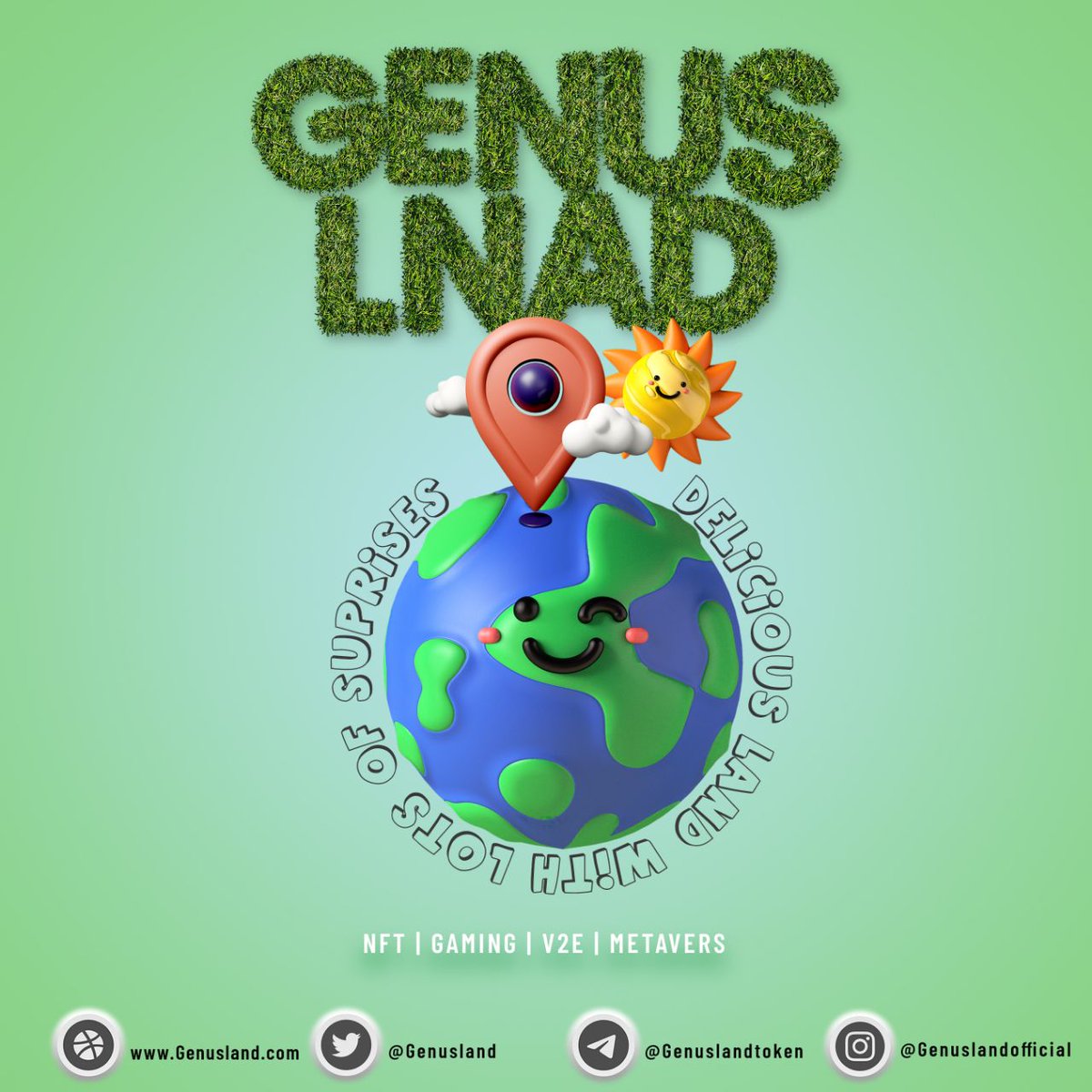 Genus Land Official tweet media