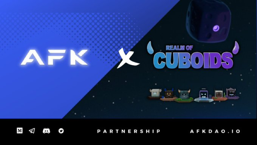 AFKDAO Korea (@afkdao_) on Twitter photo AFKDAO X <a href="/cuboidsNFT/">Realm of Cuboids</a>와의 파트너십을 발표합니다🔥
기장 귀여운 메타버스 OGs를 만나봅시다! 🙋♀️
Realm of Cuboids Discord: discord.gg/cuboids
#P2E #NFT #AFKDAO #Cubeverse AFKDAO X <a href="/cuboidsNFT/">Realm of Cuboids</a>와의 파트너십을 발표합니다🔥
기장 귀여운 메타버스 OGs를 만나봅시다! 🙋♀️
Realm of Cuboids Discord: discord.gg/cuboids
#P2E #NFT #AFKDAO #Cubeverse