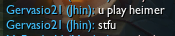Rude.