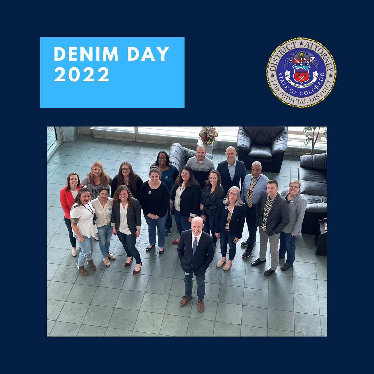 #DenimDay is a campaign on a Wednesday in April in honor of Sexual Assault Awareness Month...

denimdayinfo.org/why-denim