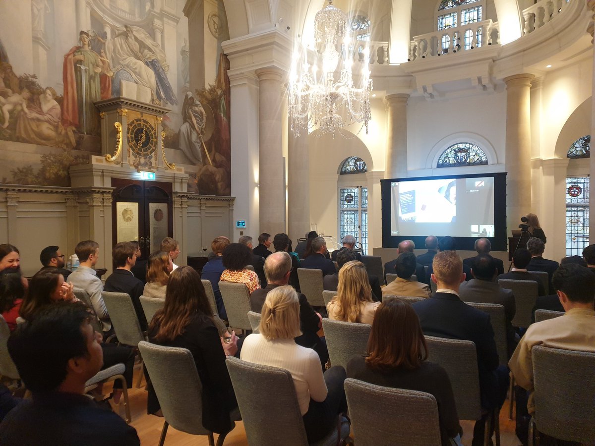 Professor <a href="/RuthSealy/">Professor Ruth Sealy</a> opens our <a href="/UofEBusiness/">University of Exeter Business School</a> Research Showcase in front of a full room of Exeter alumni and supporters #responsibleleadership
